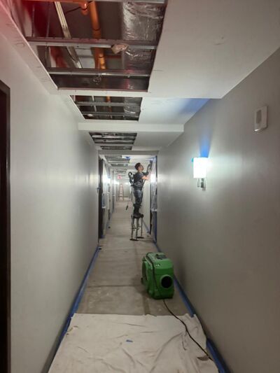 Living in a destruction zone isn't what The Bowie's leasing office tells you to expect when you tour.